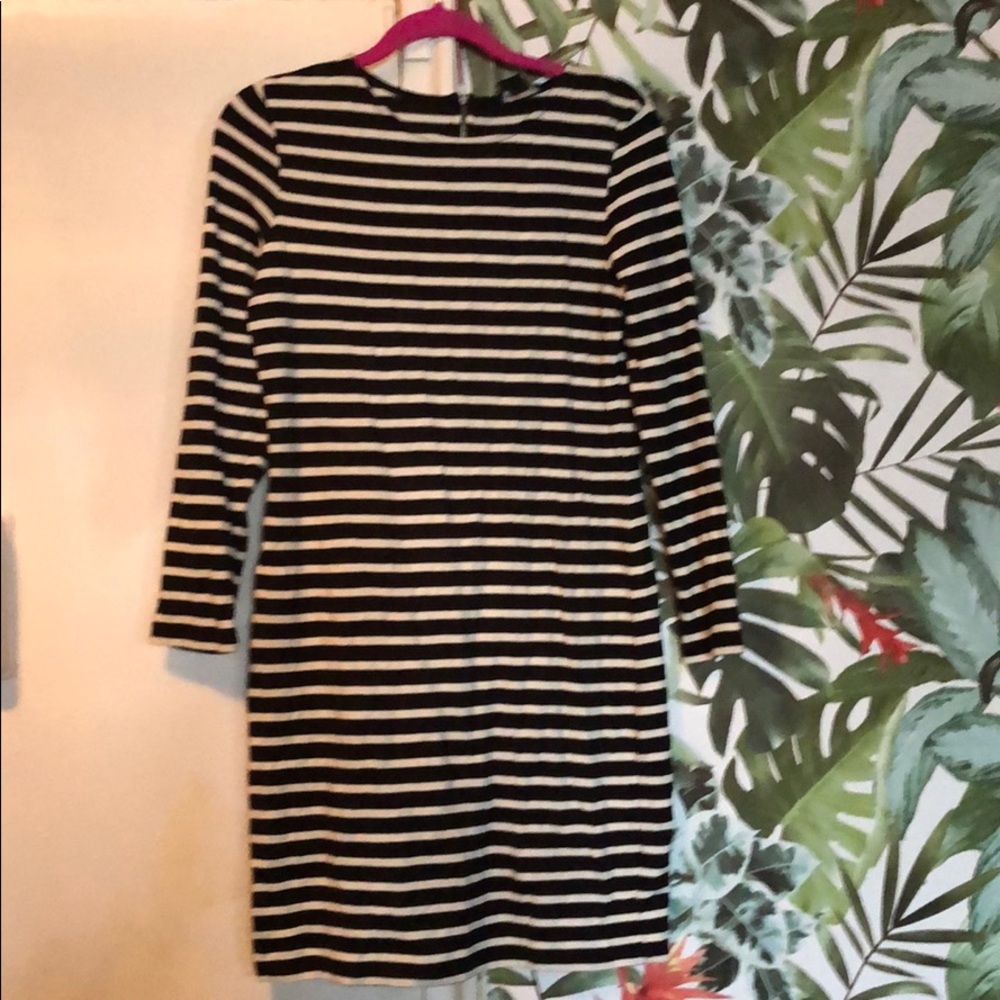 French Connection NWT B & W Stripe Dress 👗